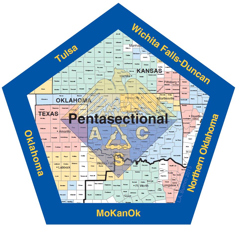 pentasectional logo