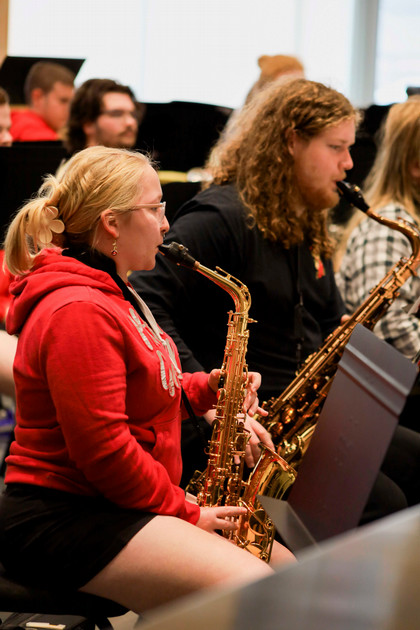 Concert saxophones