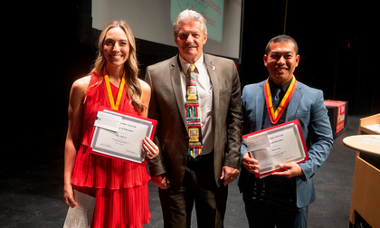 Education Award students