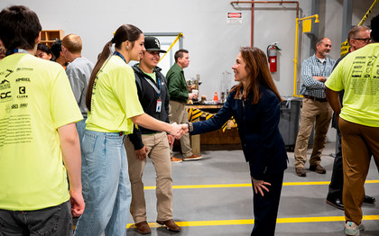 ignite meeting students