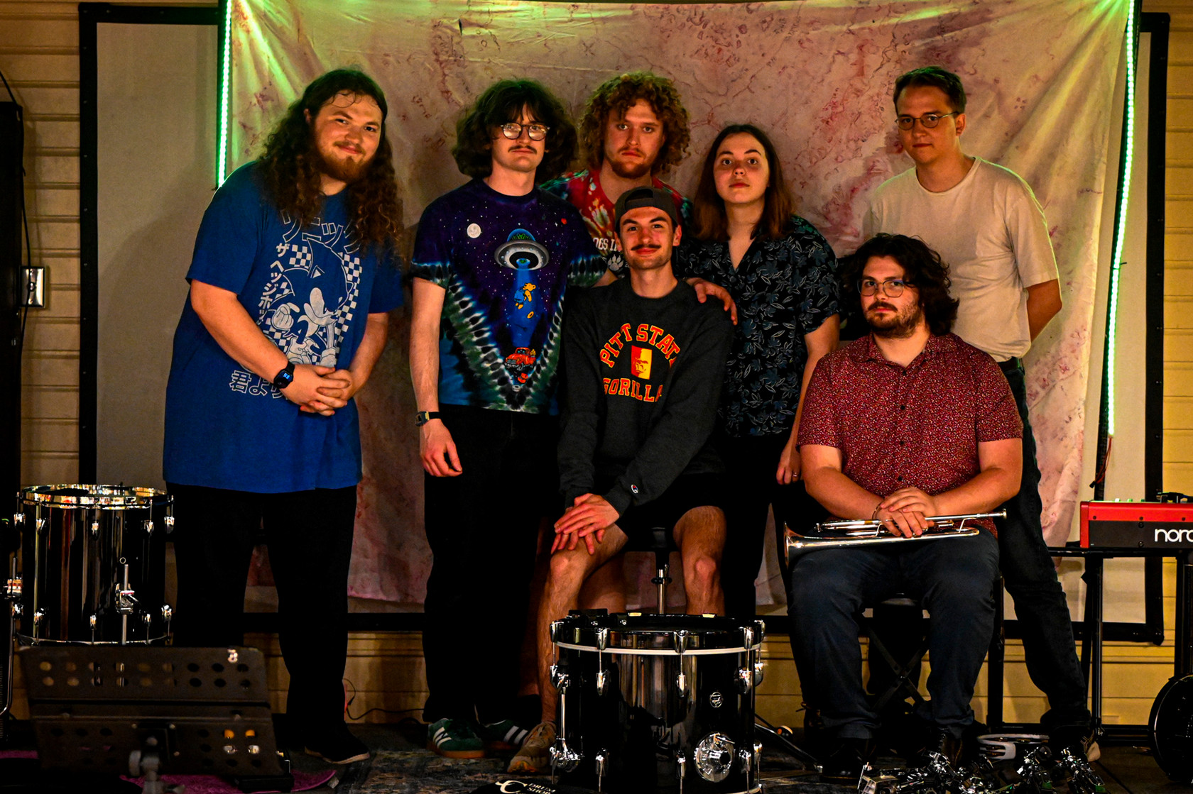 Group photo of Little Green Men members