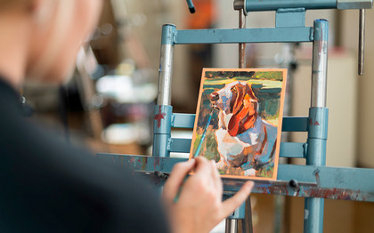 Quincey Painting Picture