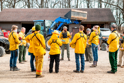 prairie burn group meeting