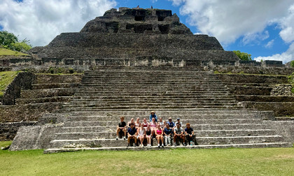 Belize Mayan temple