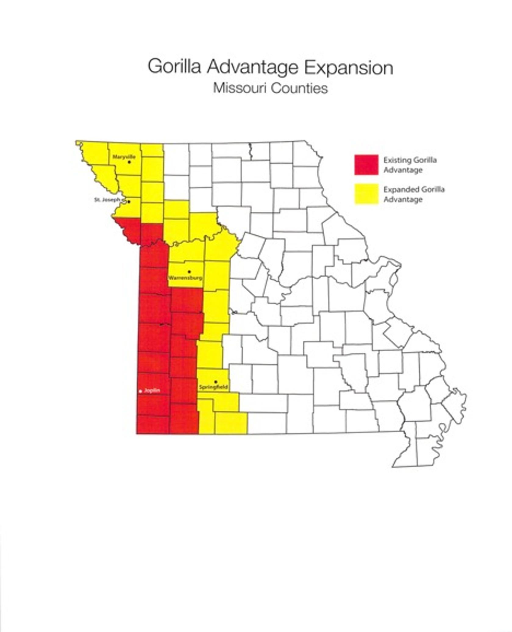 Gorilla Advantage in Missouri