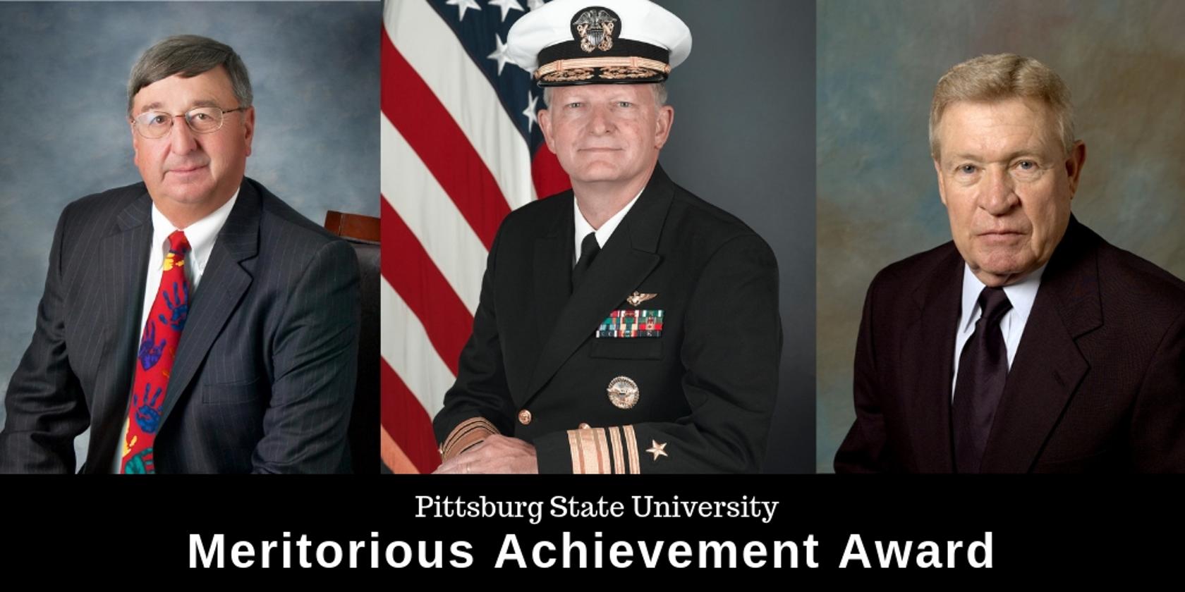 Three Chosen For Meritorious Achievement Award