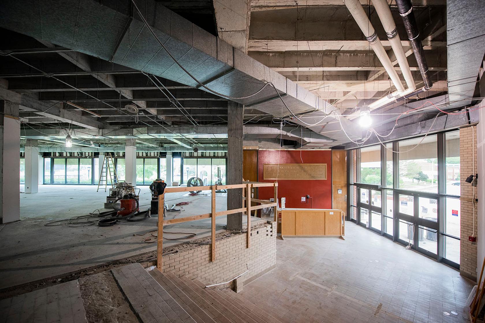 Axe Library renovations