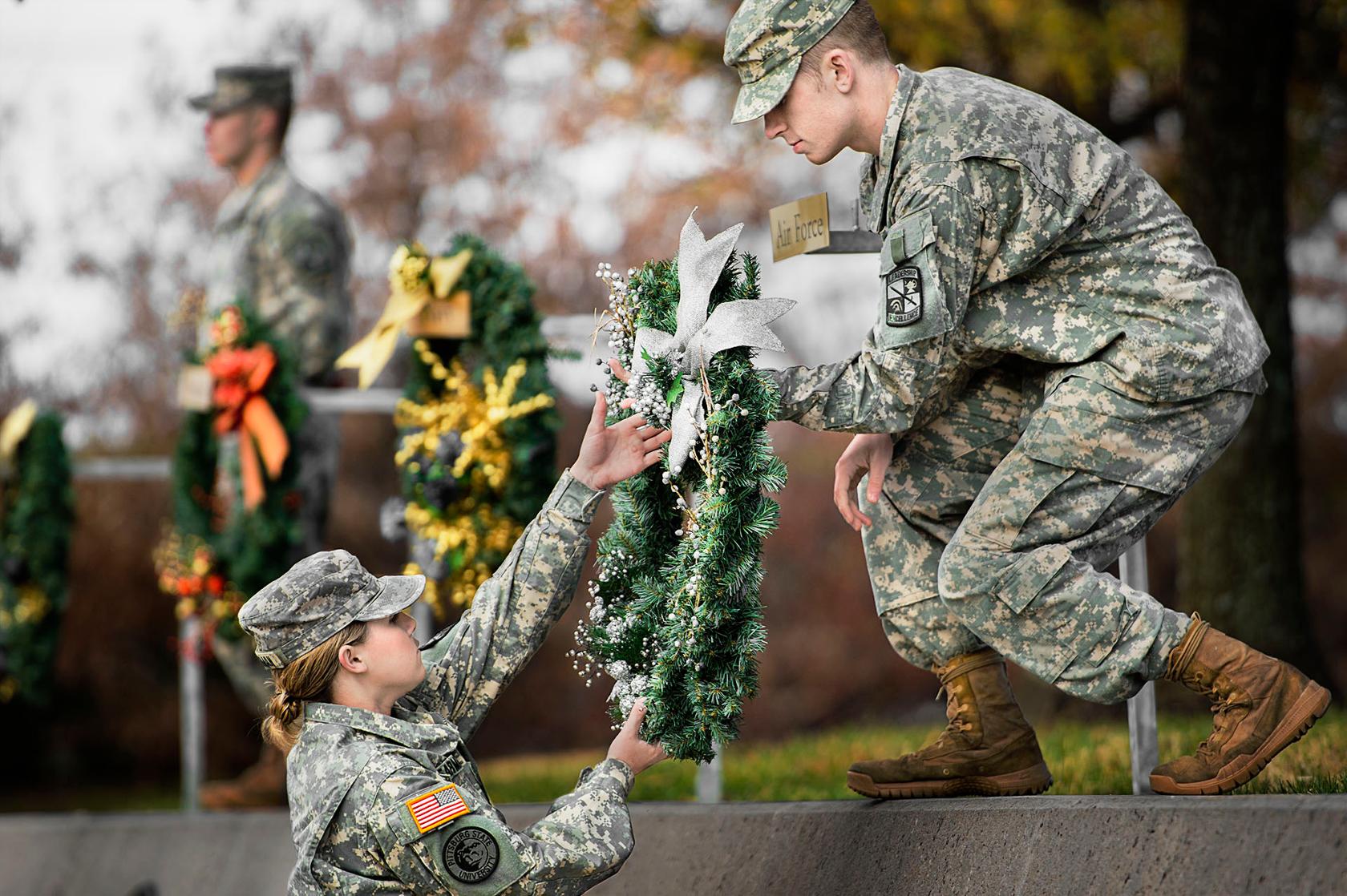 Wreath ceremony